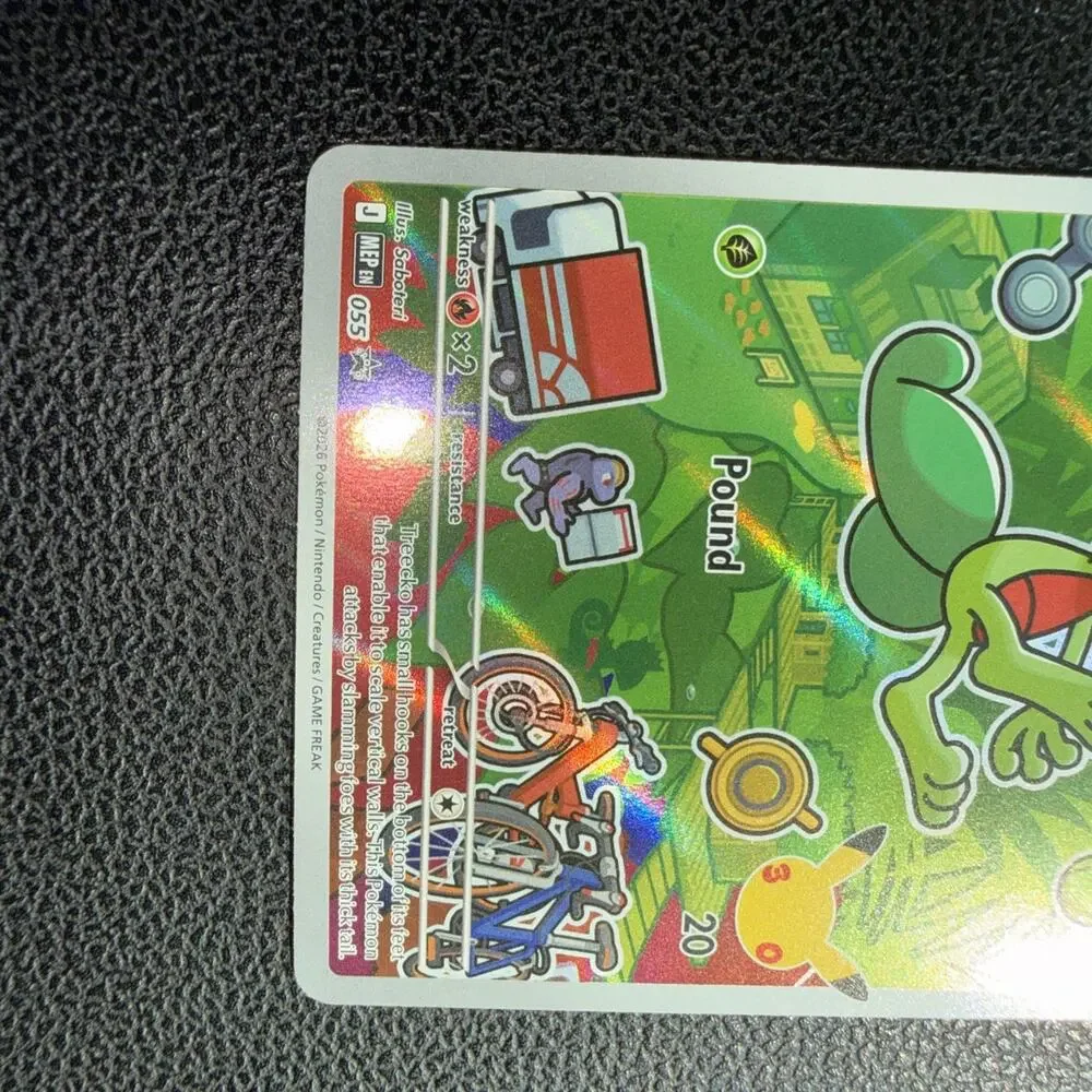 Treecko MEP 055 30th Anniversary Promo Holo Pokemon TCG English 2026